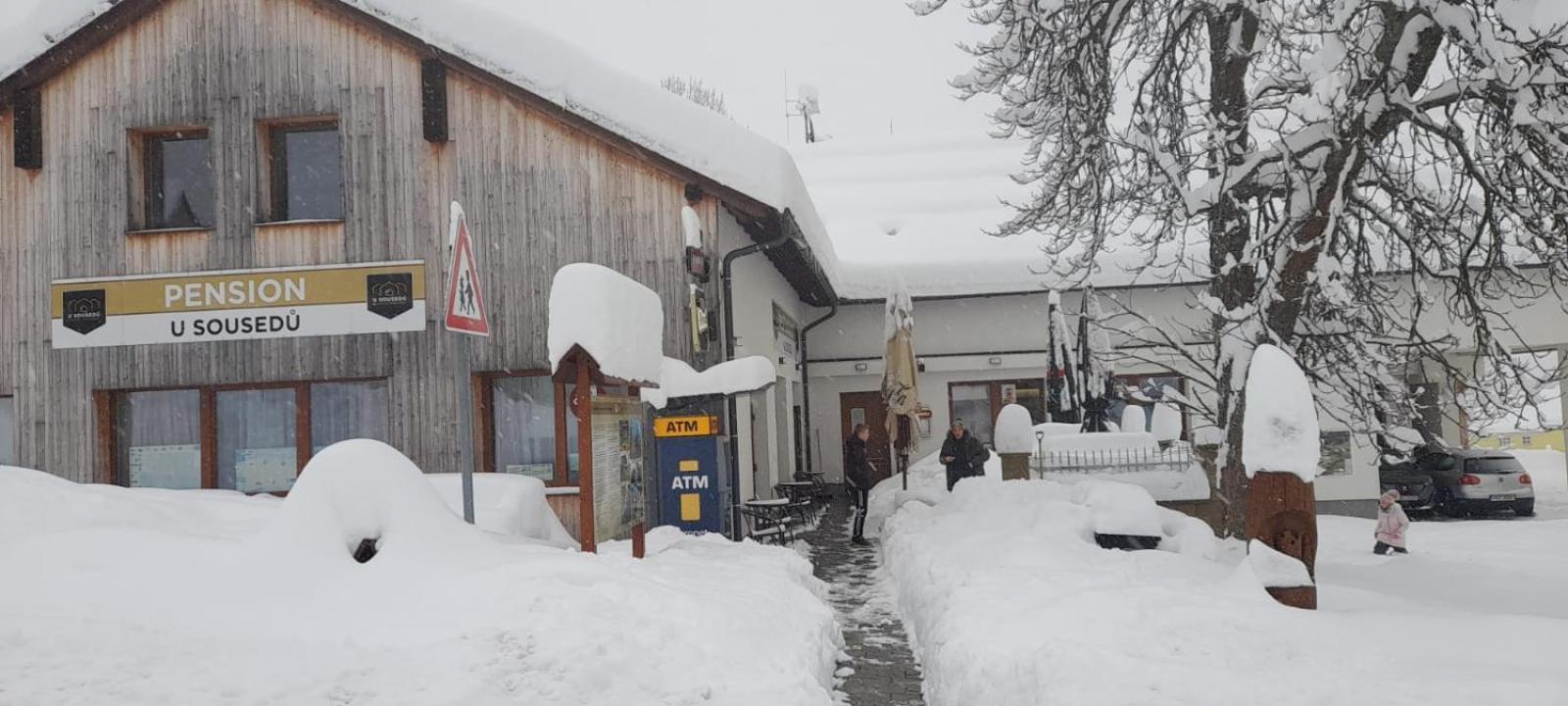 Pension a restaurace U sousedů Strazny Extérieur photo